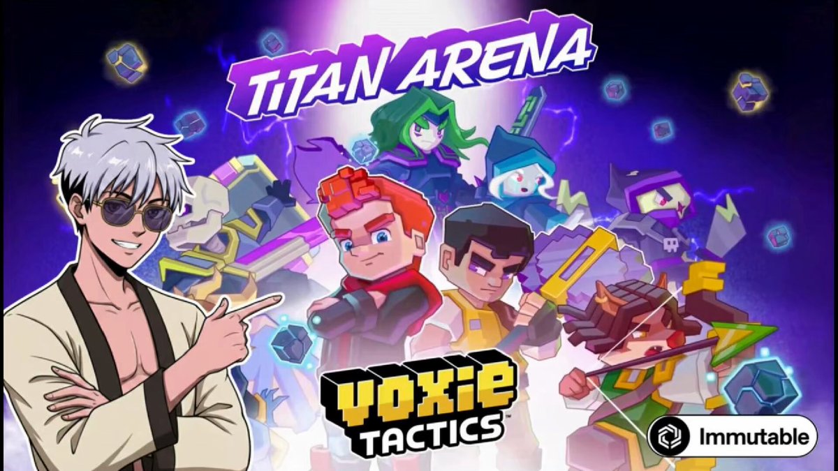 Titan Arena goes live in Voxie Tactics